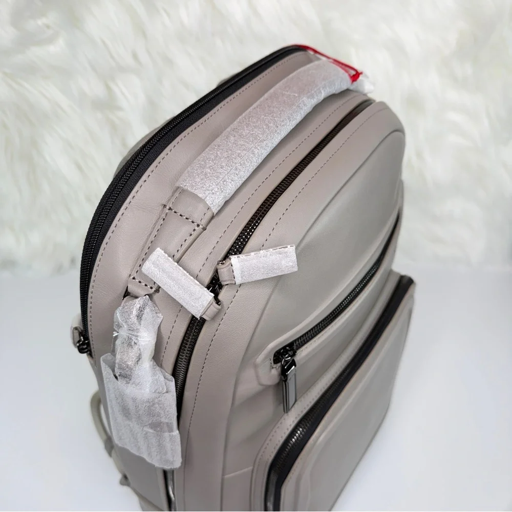 Tumi Harrison Warren Leather Backpack- NWT